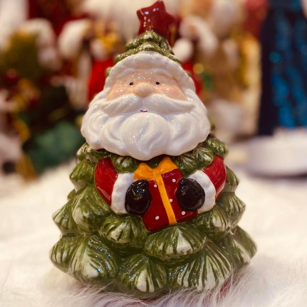 Ceramic Santa Claus Decoration for Christmas